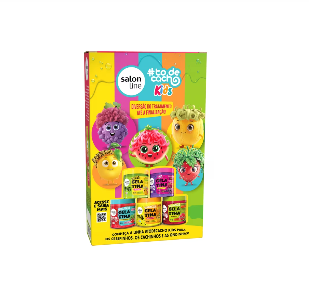 Kit Shampoo e Condicionador Melancia #todecacho Kids