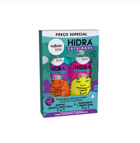 Kit Shampoo e Condicionador Hidra Kids Cachinhos 300ml