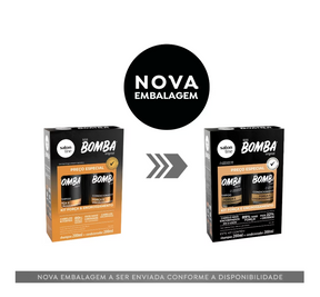 Kit Shampoo + Condicionador SOS Bomba Força e Engrossamento 200ml