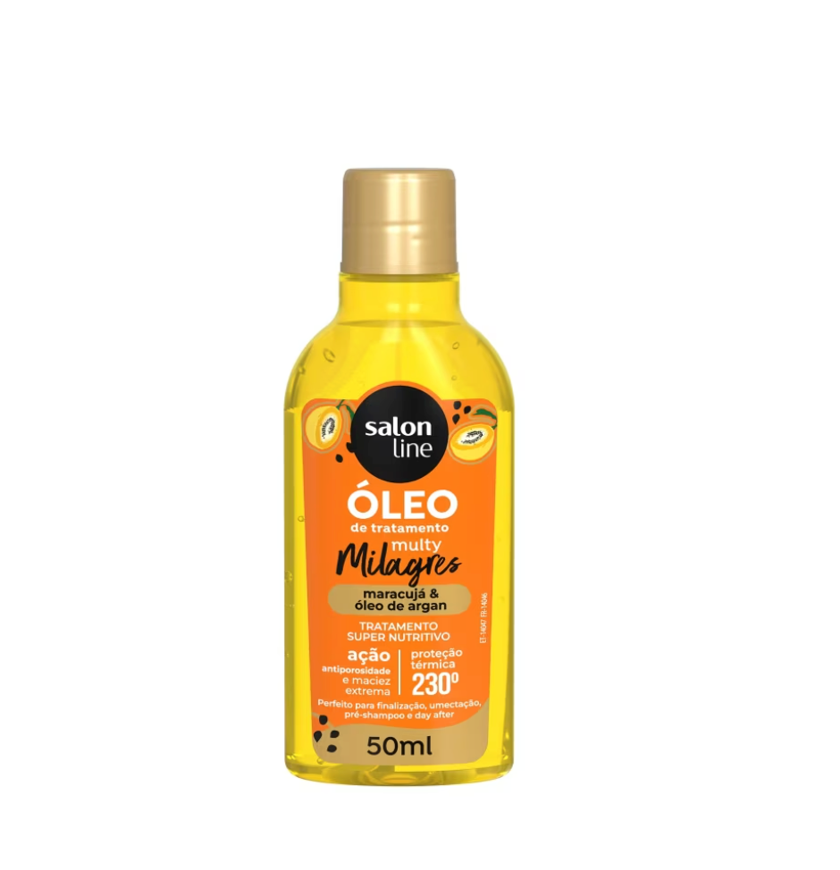 Óleo Reparador Maracujá Cachos dos Sonhos Multy Milagres 50ml