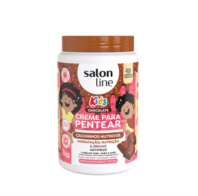 Creme para Pentear Chocolate Kids Cachinhos Nutridos 1kg