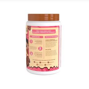 Creme para Pentear Chocolate Kids Cachinhos Nutridos 1kg