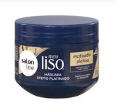 Máscara Meu Liso Matizador Platina Salon Line 300g